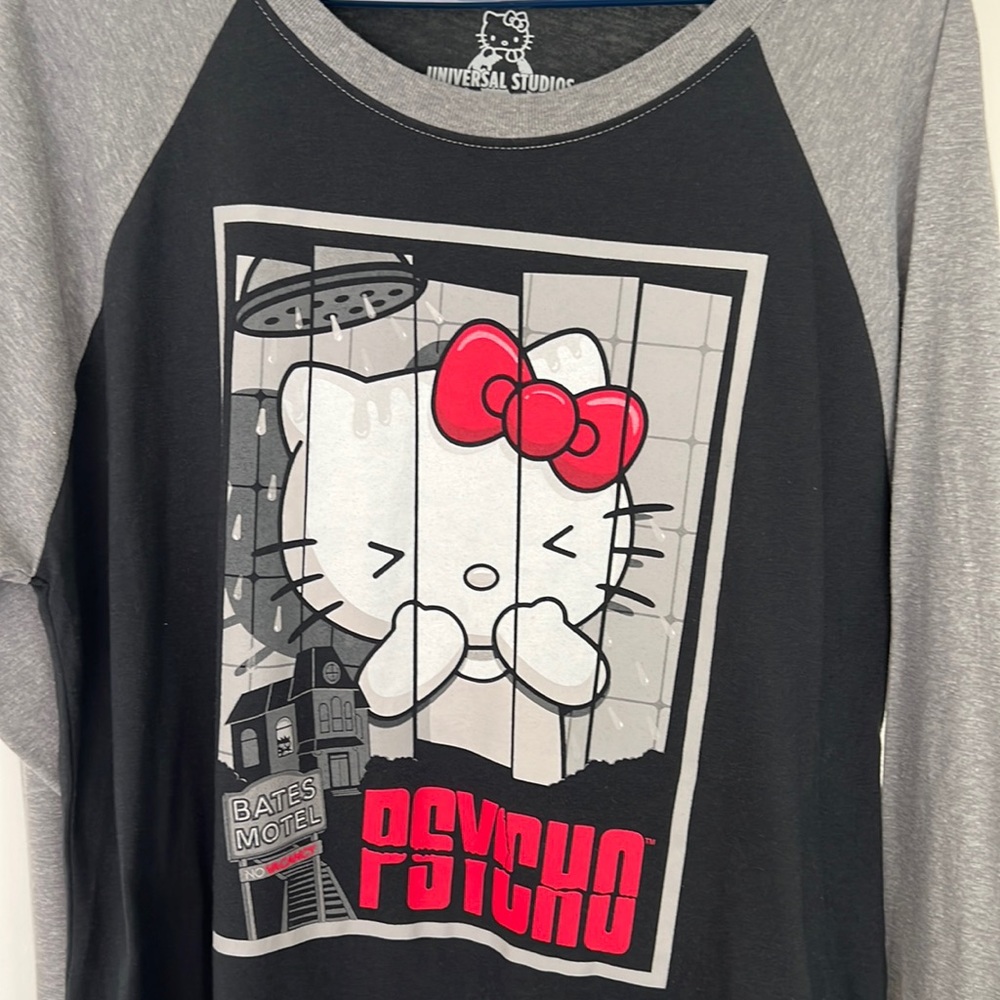 Universal Studios Exclusive Hello Kitty Psycho Ladies T-Shirt - 2023 edition
